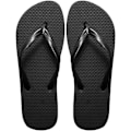 Pikkukuva 1 / 3: Unisex dam sommarstrand flip-flops, platta utomhus flip-flops Black