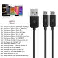 Miniatyrbilde 2 av 4: Bærbar USB 2.0 Type A Hann Til Dobbel Micro USB Hann Splitter Y Ladekabel