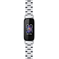 Miniatyrbild 3 av 5: Armband i rostfritt stål för Fitbit Inspire 3, silver