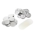 Pikkukuva 5 / 5: 1/2/3 200 kpl Ammattimaiset Napit Merkit Pin - Kestävä ja 32MM 32MM 2PCS