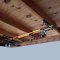 Miniatyrbild 3 av 5: Fiskespöhållare Set för Garage, Vägg och Tak - Förvaring av Fiskespön - Svart