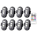 8 väriä LED-stroboskooppivalo lentokoneen valo 8PCS 8PCS- 8Pcs_paris