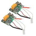 2st PCB-kretsmodulkortdelar 18V batterichip PCB-kortbyte för Makita Bl1830 Bl1840 Bl1850 Lxt400