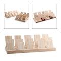 Miniatyrbild 4 av 5: 1/2/3 Örhänge Display Stativ Stor Kapacitet för Retail Display Stor 3-fack 22cm Large 3 slot 22cm 1Set