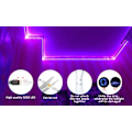 Miniatyrbild 5 av 5: RGB 5m LED-slinga RGB5050 Music Sync LED Strip multic