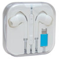 Miniatyrbillede 3 af 5: TG iPhone-hovedtelefoner med lynmikrofon, hvid