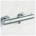 Miniatyrbillede 1 af 4: Termostatisk søjle, messing brusearmatur top G3/4 (26,4 mm) + bund G1/2 (21 mm) + center afstand (150 mm),.pa
