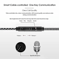 Miniatyrbild 3 av 5: Hörlurar Typ-c In-ear Usb-c hörlurar Trådbundna headset med mikrofonhörlurar