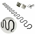 Miniatyrbillede 1 af 4: 2 stk. 50 cm udskiftningsfjedre til sofa, tråddiameter Kit.pa