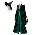 Miniatyrbild 2 av 5: Harry Potter Minerva McGonagall Hogwarts Rektor Klädnad Vuxen Halloween Cosplay Kostym xl xl