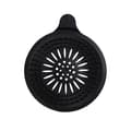 2-pack silikonavloppshårfångare, duschavloppsskydd för badrum Black Black 92