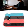Miniatyrbilde 1 av 5: TV-dokkingstasjon 5 i 1 2USB 45W USB C RJ45 HD Multimedia Interface Gigabit Ethernet Bærbar TV-dokkingstasjon for Switch Rød Blå