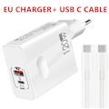 Miniatyrbilde 1 av 5: USB-C 120W Gan Super Rask PD-Lader for Bærbare, Tabletter, 15'' iPad, Macbook, Oppo, Samsung, Xiaomi USB Rask Lading Adapter EU-Lader