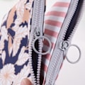 Miniatyrbillede 4 af 5: 4 stk. Menstruationsbind Opbevaringstaske Organizer Lynlås Pouch Bag—PA