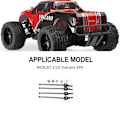 Miniatyrbild 3 av 5: Stål 1/10 Universal Drivaxelsats 4-pack För Spline Design RC