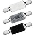 3-pack formade klänningsbältesklämmor sjal klämma (11,5*3,1 cm)