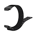 Miniatyrbillede 1 af 4: Garmin Forerunner 220/230/235/620/630/735XT armbånd nylon Sort—pa
