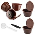 5-pakning Kaffekapsler for Dolce Gusto - Kaffe Brown Brun