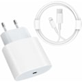 Miniatyrbillede 1 af 5: USB C Hurtiglader - PD-certificeret 20W Hurtig med Lightning-kabel Type C-laderadapter til iPhone 14/14 Plus/14 Pro/14 Pro Max/13/iPad Pro.pa