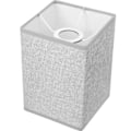 Miniatyrbillede 2 af 4: Linne rektangulær lampeskærm, linne gulvlampe skærm, bordlampe skærm, lysegrå 14x14 Light Grey 14x14x20cm