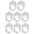 8-pack Transparent Door Handle Bumpers