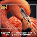 Miniatyrbilde 3 av 5: Projektor 4K Android 11 Dual Wifi6 200 Bt5.0 1080p 1280*720p