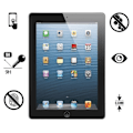 Miniatyrbillede 4 af 5: Krystalklart skærmbeskyttelse i hærdet glas til iPad (2-pak) iPad Air/Air2 5/6 9,7 tommer