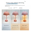 Miniatyrbilde 4 av 5: Nordisk dansk blomknopp bordslampe, bryllupsrom, soverom, skrivebordsdekorasjon, lampe, nattlampe (oppladbar) Limeblå Limeblått