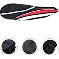 Miniatyrbillede 2 af 5: Badminton Racket Cover Taske, Badminton Racket Cover Skuldertaske Vandtæt Badminton Racket Bære Taske til Mænd Kvinder Unge