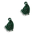 Pikkukuva 4 / 5: 1/2/3 unisex-huivi fransuilla Lämmin ja mukava putkihuivi sipulinvihreälle onion green 2Set