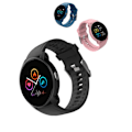 Miniatyrbillede 2 af 5: Smartwatch træning puls blodtryk iltmætning (rosa)