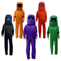 Miniatyrbillede 1 af 5: Halloween Kid Among Us Cosplay Kostume Fancy Dress Jumpsuit Z orange L blue.PR blue M