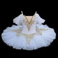 Flickors Professionel Ballet Tutu Kjole Ballet Hvid 2 160cm white2 160cm