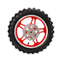 Miniatyrbild 5 av 5: 2,5x10 tums bakhjulsfälg däckmontering för terrängmotorcyklar och dirt pit bikes