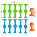 Miniatyrbild 2 av 2: Pop Dart Spel Sugkopp Dart Set Inomhus Utomhus Stress (9 st)