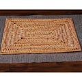 Miniatyrbilde 4 av 5: Bordmatter Sklisikre Rattan Brikker Spisebord Varmebestandige Vevde Brikker Varmebestandig Matte.pa