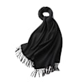 Miniatyrbillede 1 af 5: 1/2/3 Unisex Halskæde med Frynser Varmt og Hyggeligt Rørhalskæde til Sort black 1Set