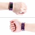 Miniatyrbilde 4 av 5: Fitbit Charge 2 armbånd silikon 3-pakning (S) Svart/Blå/Lilla—pa