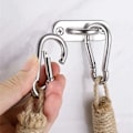 Miniatyrbild 3 av 5: Robust reptoalettpappershållare, Shabby Chic toalettpappershållare i jute, nautisk industriell stil, väggmonterad handduk i vintage-stil