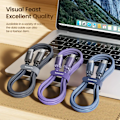 Miniatyrbillede 1 af 2: Ekstra Stærk USB-C til Lightning Ladekabel 2M Sort