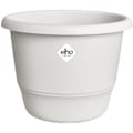 Pikkukuva 1 / 4: Kukkaruukku - ELHO - Amiga Round 47 - Valkoinen - Ø 47 x K 35 cm - Ulkokäyttöön - 100% kierrätetty