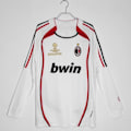Miniatyrbillede 1 af 3: AC Milan Hjemmefodboldtrøje Træningsdragt 80 Ronaldinho 22-Kaka -a L L