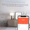 Miniatyrbillede 3 af 4: Smart stikdåse 16A WIFI (europæisk standard) Smart Plug Wifi stikdåse Tuya Smart Life APP--.pa