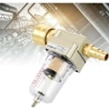 Miniatyrbillede 1 af 4: Trykluft Vandudskiller, Filter Regulator til Trykluft 1/4, Kompressor Filter Regulator, til Kompressorfilter,--.pa