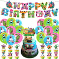 My Singing Monsters Bursdagsfest Dekorationsballonger Banner Sett