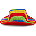 Miniatyrbild 3 av 5: Regnbågsfärgad Cowboyhatt för Prideparad, Maskeradfest (Vuxen, One Size)