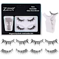 Miniatyrbild 1 av 4: Magnetic Reusable Eyelashes with Applicator, 2 Pairs Model 3—pa