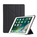iPad cover 9.7 tommer Smart Cover Case med stativ Sort