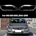 Miniatyrbilde 1 av 5: Passer for S60 S60L 2014-2019 modeller transparent lampeskjerm frontlyktdeksel frontlykt skall linse høyre-Xin（PA）
