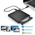 Miniatyrbillede 2 af 5: Paris_Extern CD/DVD-enhed til bærbar computer, USB3.0 & Type C DVD-afspiller